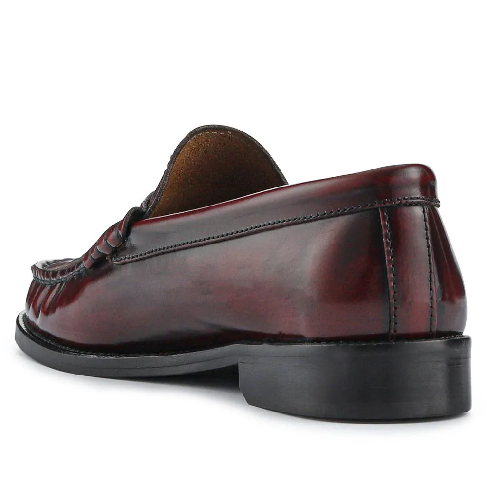 Perna Smart Leather Moccasins - PERNA / 327 304 - Burgundy sold by Jones Bootmaker product image thumbnail 3