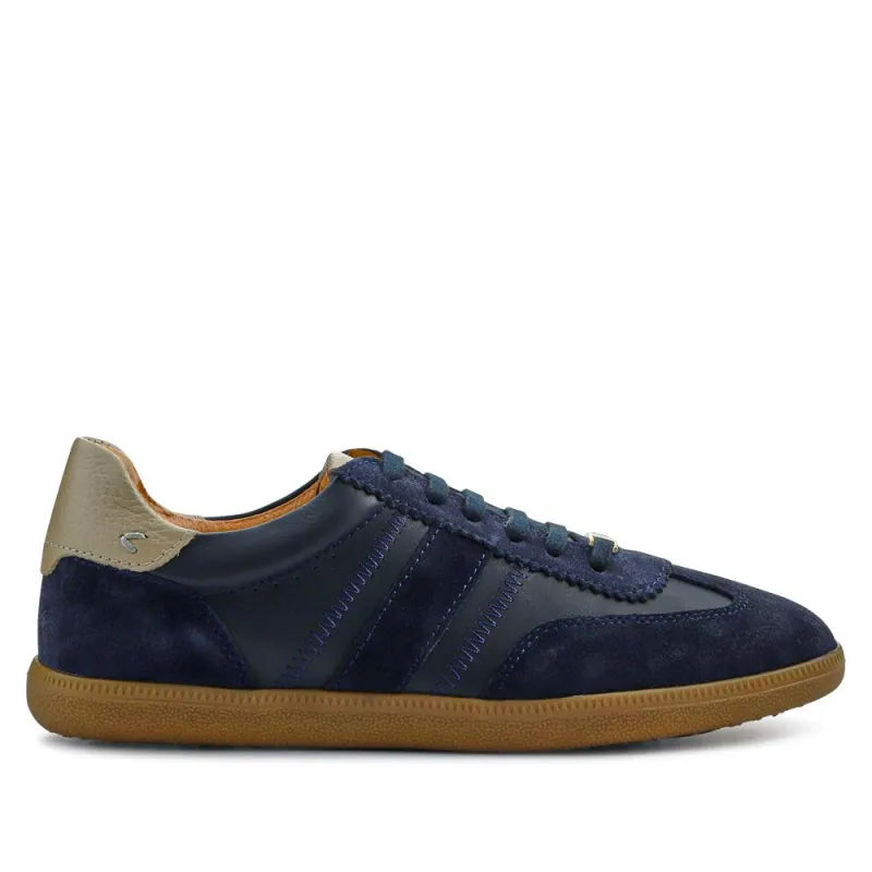 Artea Leather Trainers - ARTEA / 327 146 - Navy sold by Jones Bootmaker