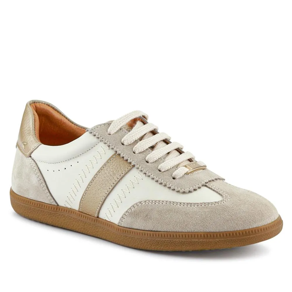 Artea Leather Trainers - ARTEA / 327 146 - Beige-Gold sold by Jones Bootmaker product image thumbnail 2