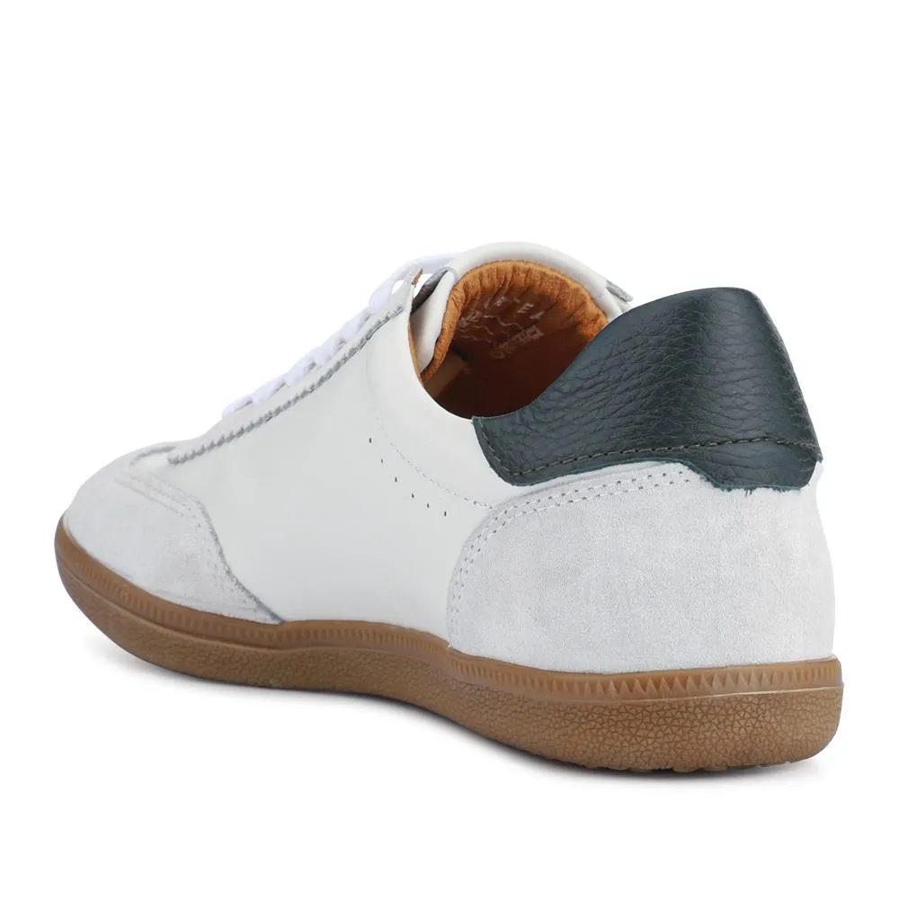 Artea Leather Trainers - ARTEA / 327 146 - White-Green sold by Jones Bootmaker product image thumbnail 3