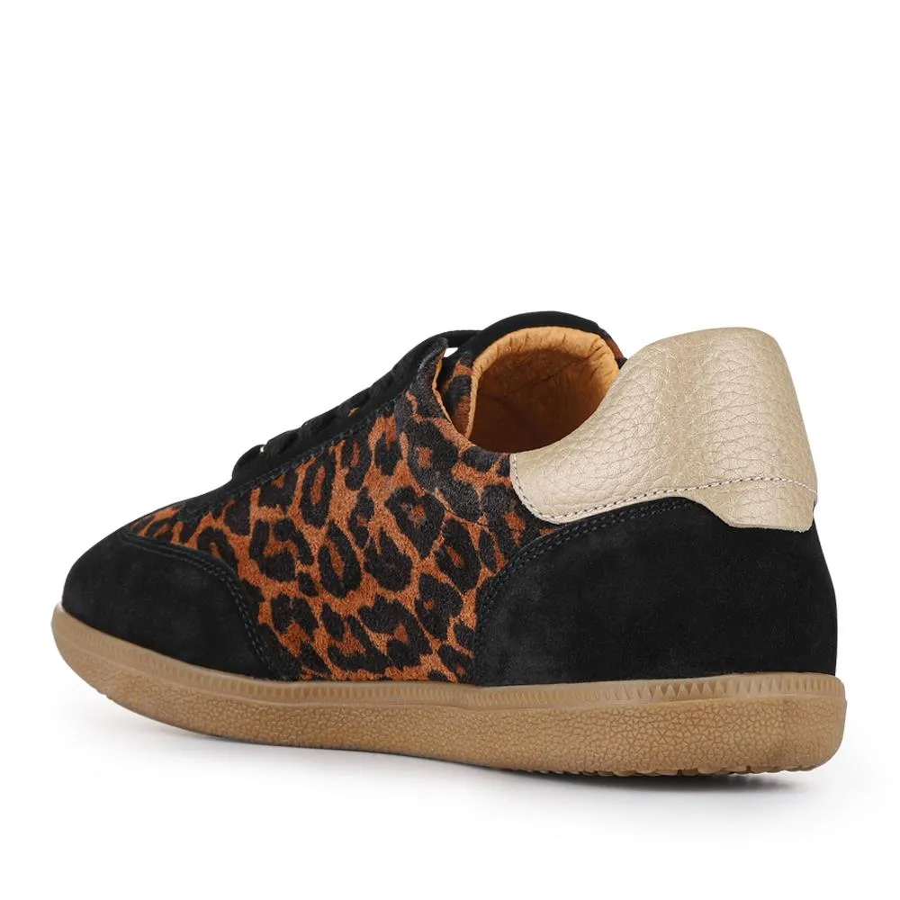 Artea Leather Trainers - ARTEA / 327 146 - Leopard sold by Jones Bootmaker product image thumbnail 3