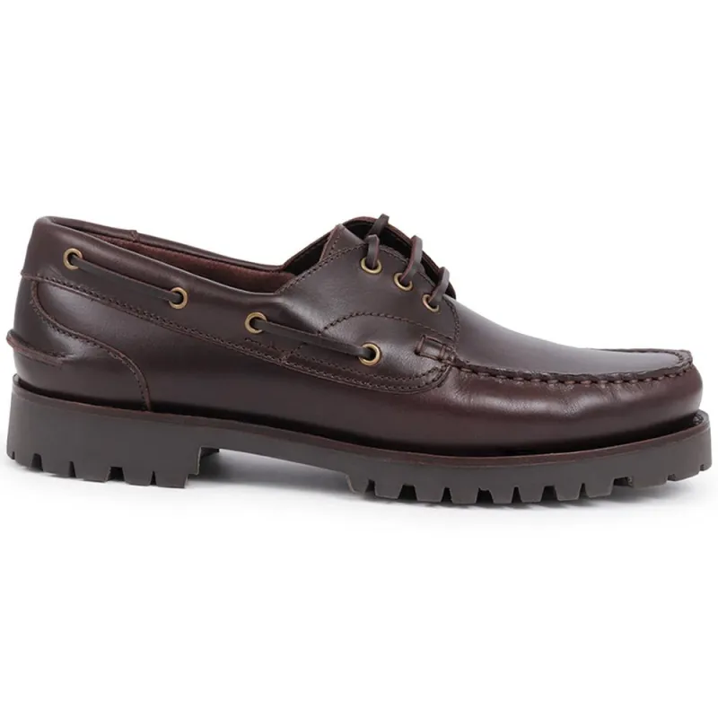 Pickering2 Leather Boat Shoes - PICKERING2 / 325 137 - Dark Brown sold by Jones Bootmaker