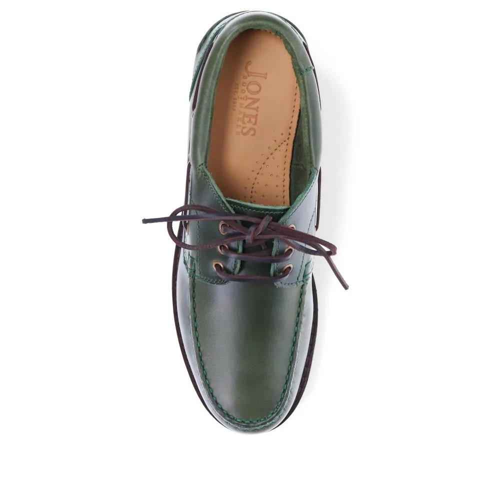Pickering2 Leather Boat Shoes - PICKERING2 / 325 137 - Khaki sold by Jones Bootmaker product image thumbnail 5