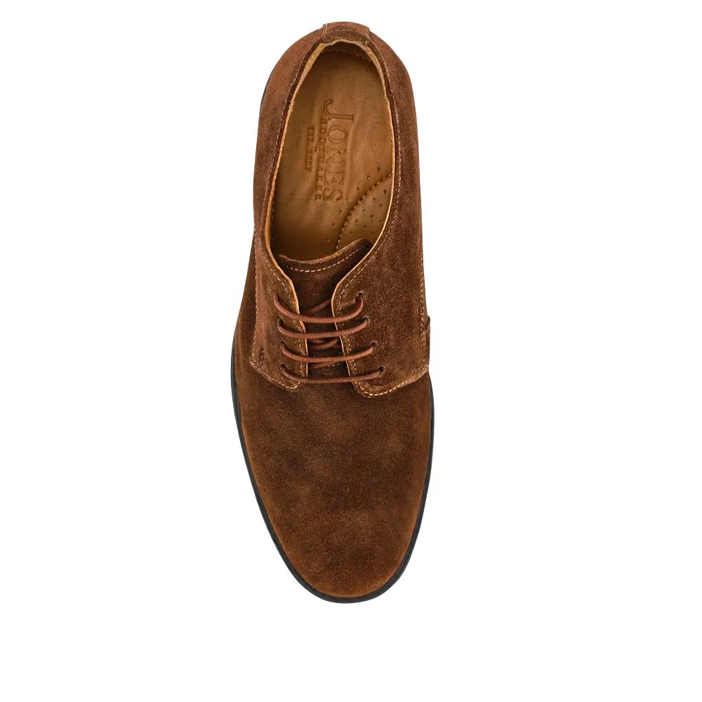 Kade Leather Lace-Up Shoes - KADE / 326 486 - Brown Suede sold by Jones Bootmaker product image thumbnail 4