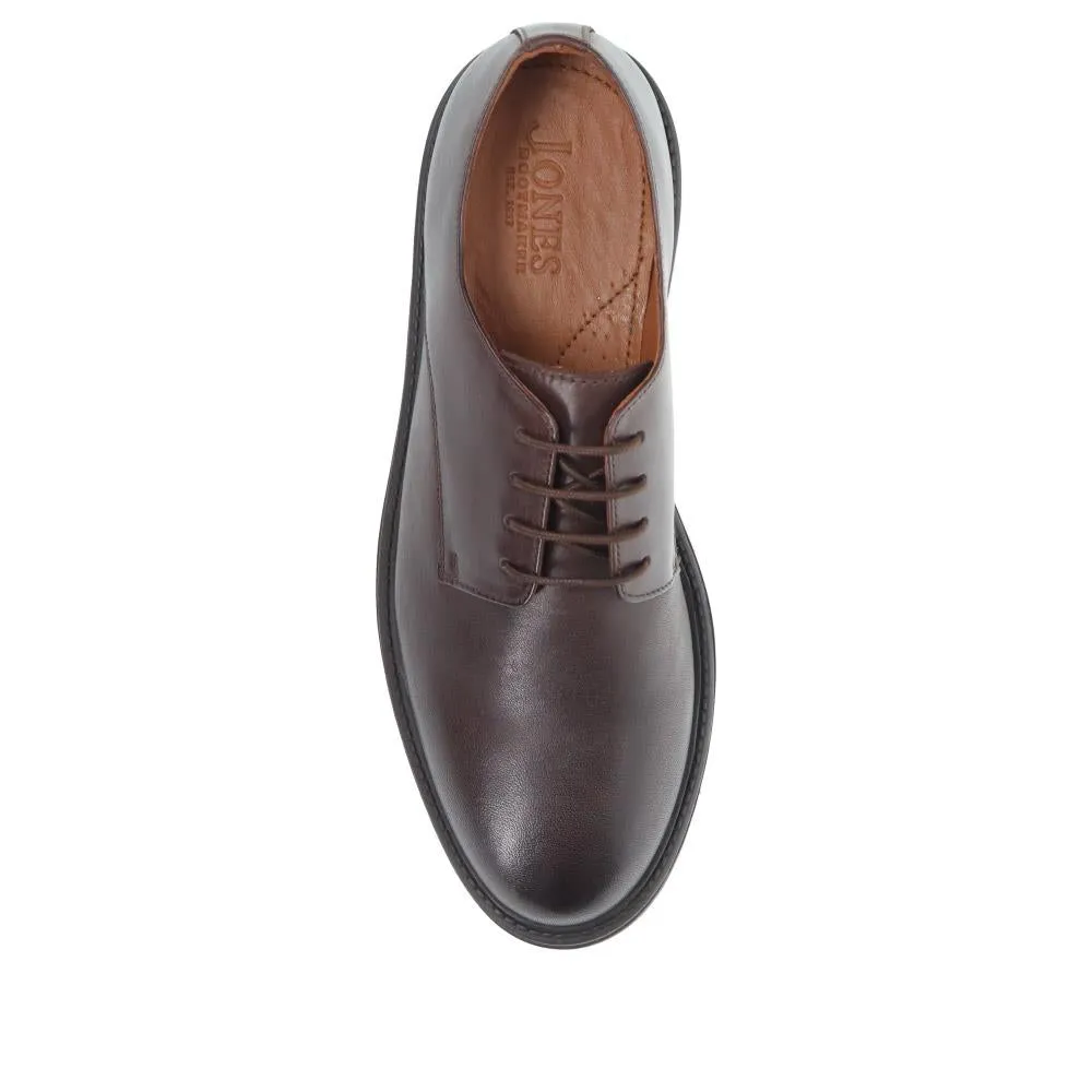 Laker Leather Lace-Up Shoes - LAKER / 326 400 - Dark Brown sold by Jones Bootmaker product image thumbnail 5