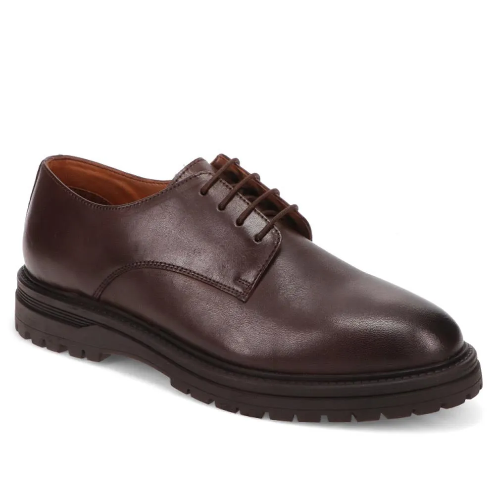 Laker Leather Lace-Up Shoes - LAKER / 326 400 - Dark Brown sold by Jones Bootmaker product image thumbnail 2