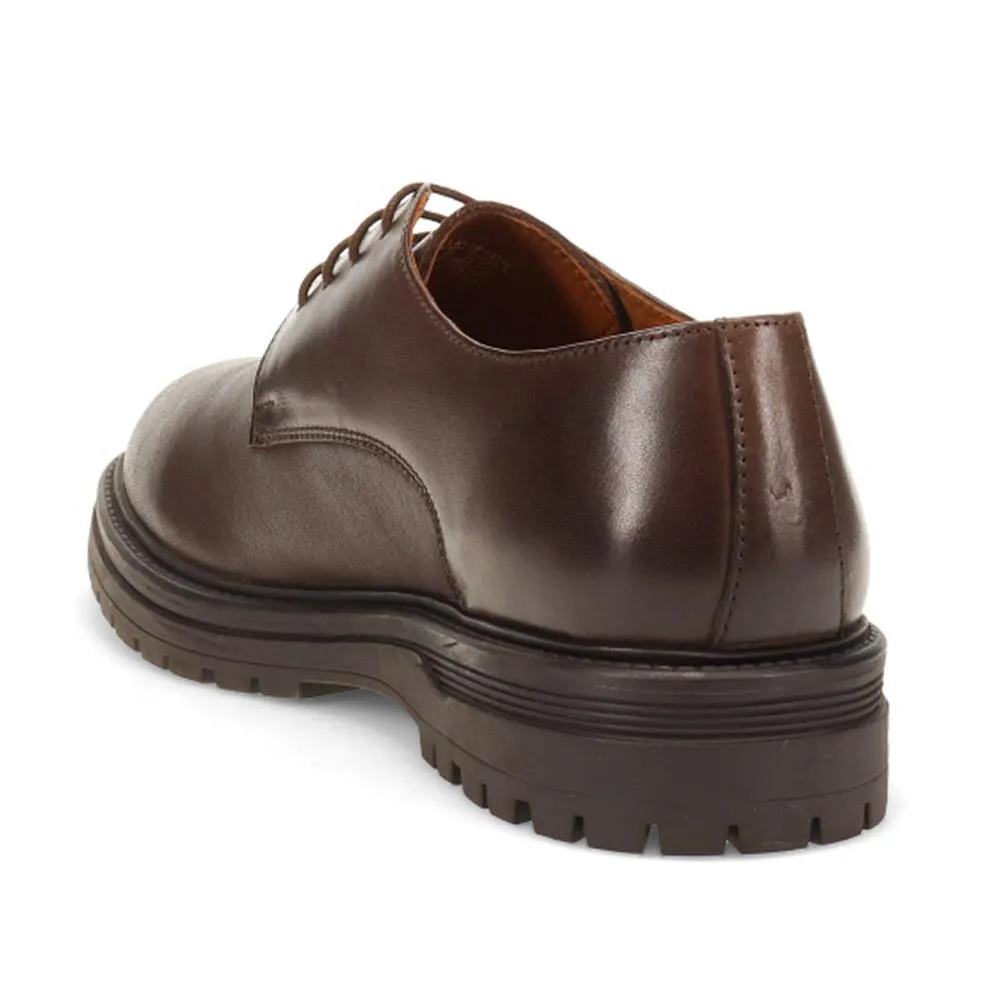 Laker Leather Lace-Up Shoes - LAKER / 326 400 - Dark Brown sold by Jones Bootmaker product image thumbnail 3