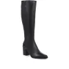 Cagliari Small Calf Fit Knee High Boots - CAGLIARIS / 321 030 - Black sold by Jones Bootmaker