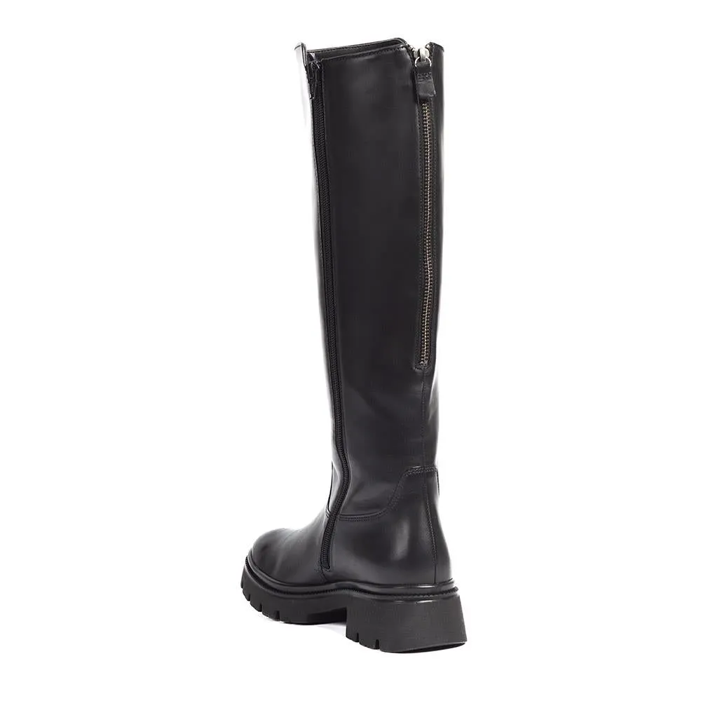 Match Chunky Leather Long Boots - GAB40515 / 325 889 - Black sold by Jones Bootmaker product image thumbnail 3