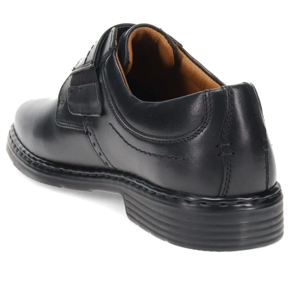 Smart Leather Touch-Fasten Shoes - JOSEF40506 / 326 425 - Black sold by Jones Bootmaker product image thumbnail 3