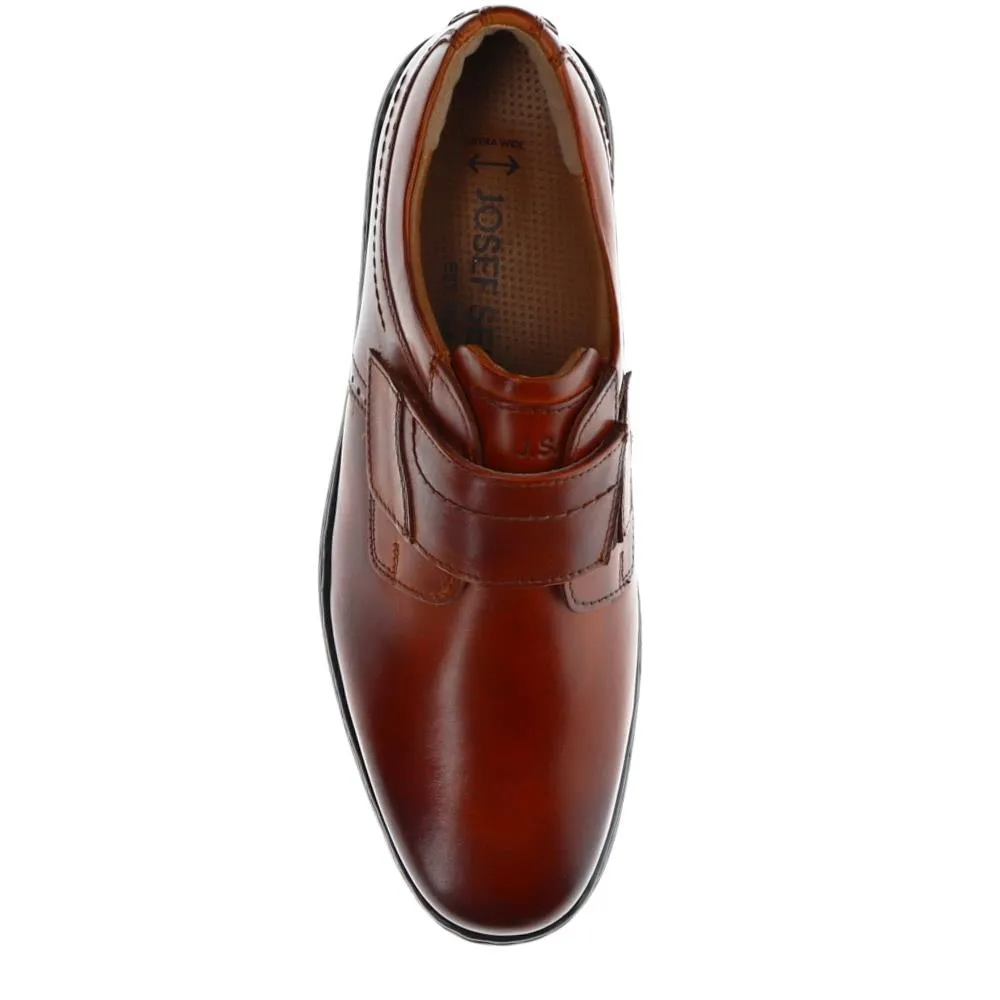 Smart Leather Touch-Fasten Shoes - JOSEF40506 / 326 425 - Cognac sold by Jones Bootmaker product image thumbnail 5