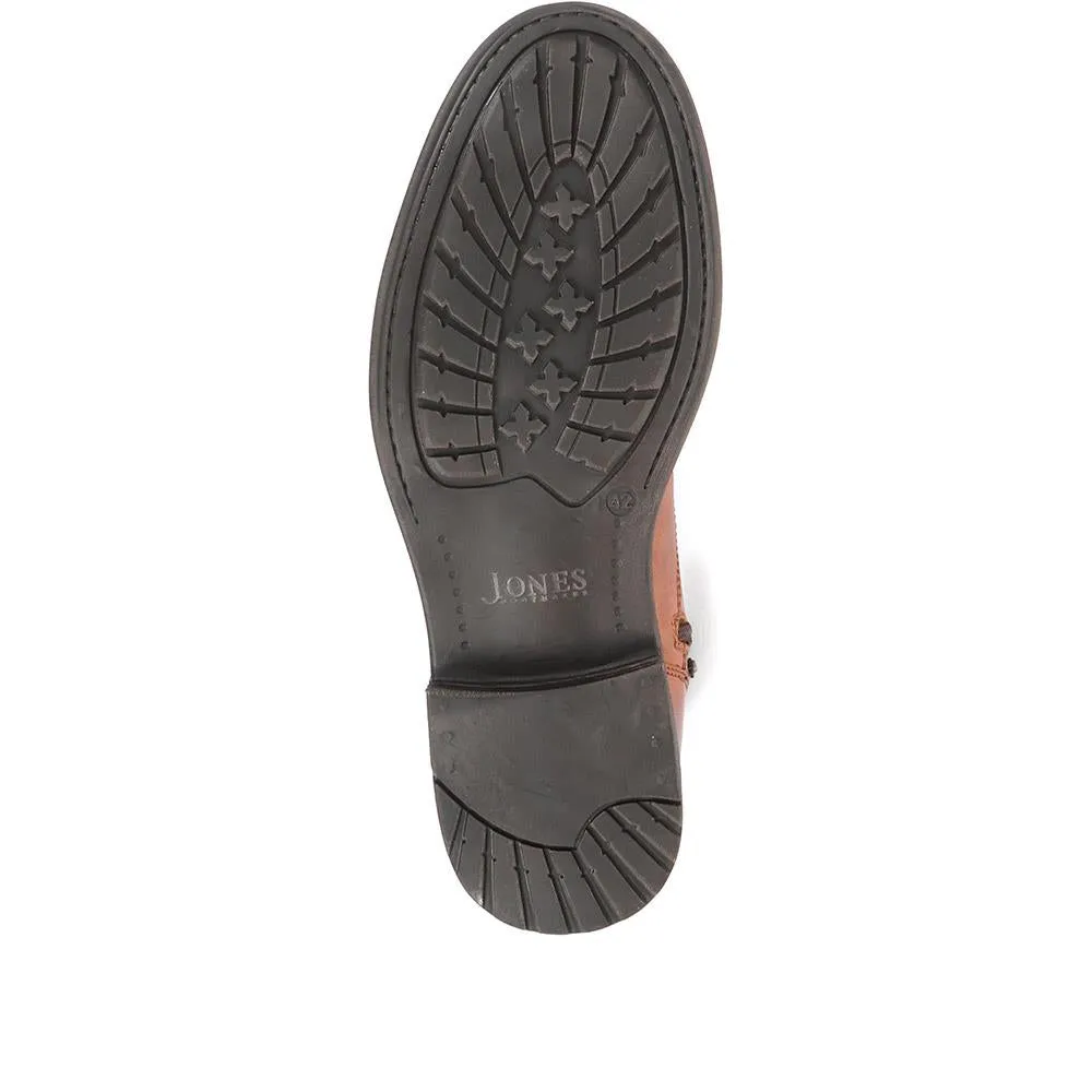 Docklands Leather Lace-Up Boots - DOCKLANDS / 321 008 - Dark Tan sold by Jones Bootmaker product image thumbnail 4