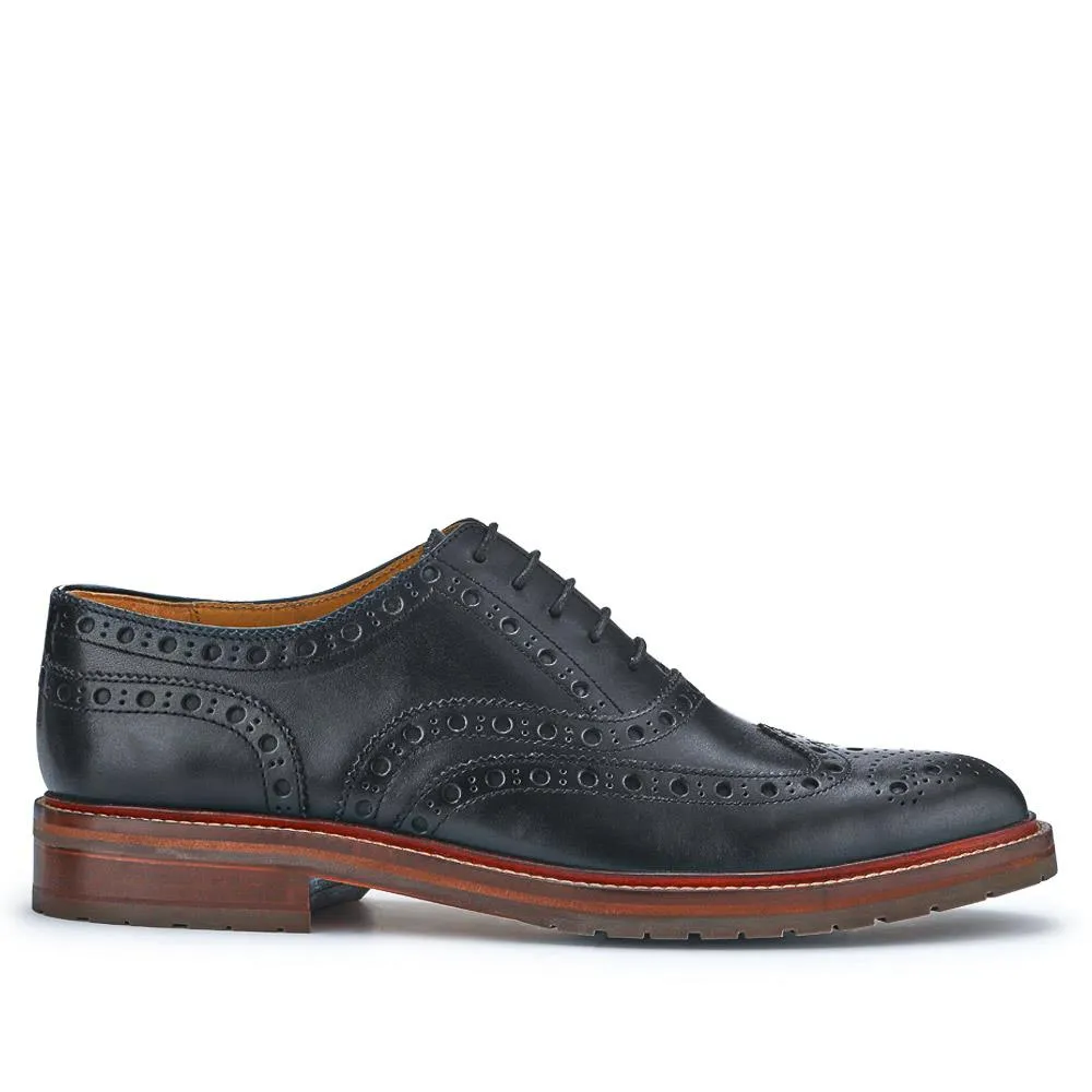 Bertie Oxford Men's Brogues - BERTIE / 319 278 - Black sold by Jones Bootmaker