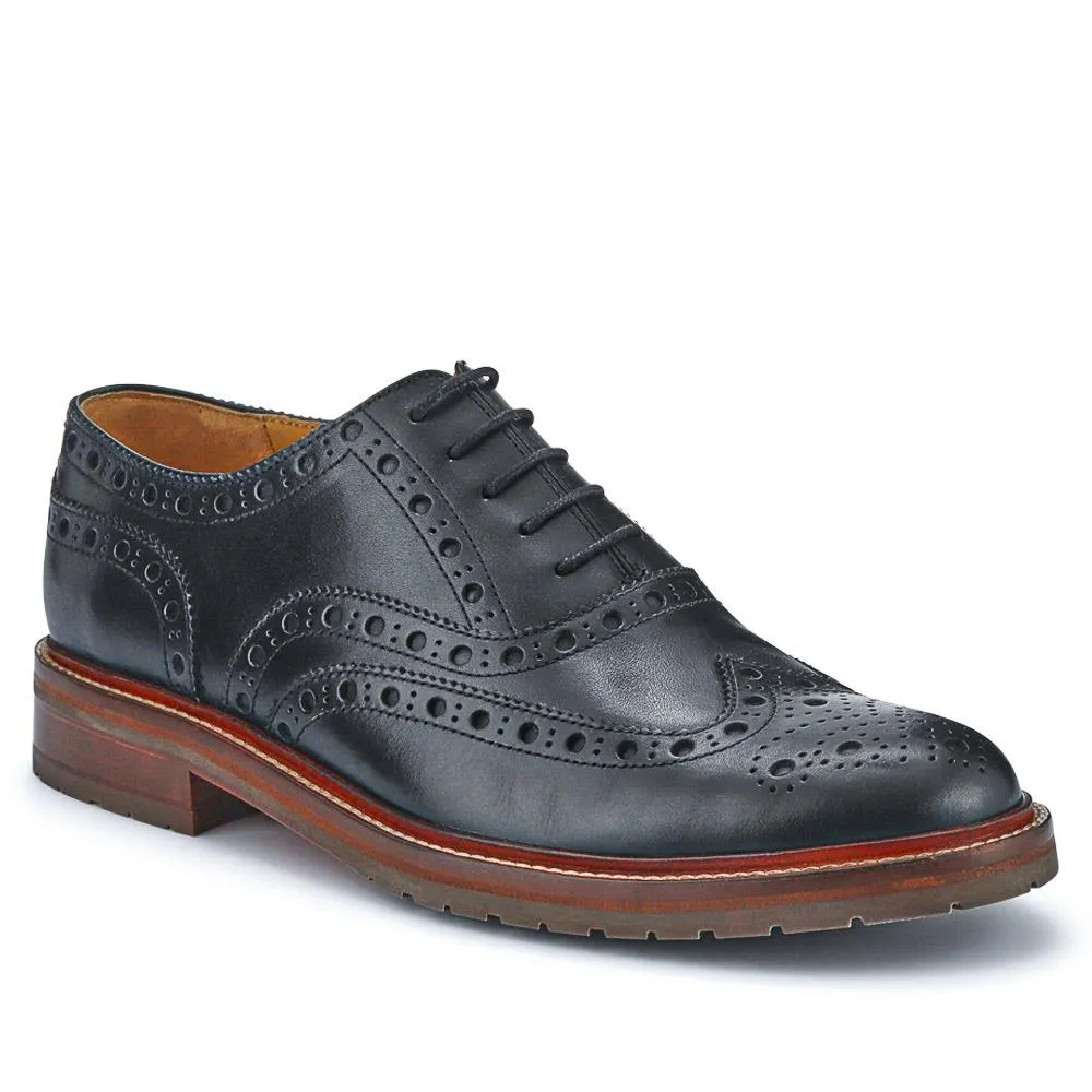 Bertie Oxford Men's Brogues - BERTIE / 319 278 - Black sold by Jones Bootmaker product image thumbnail 2