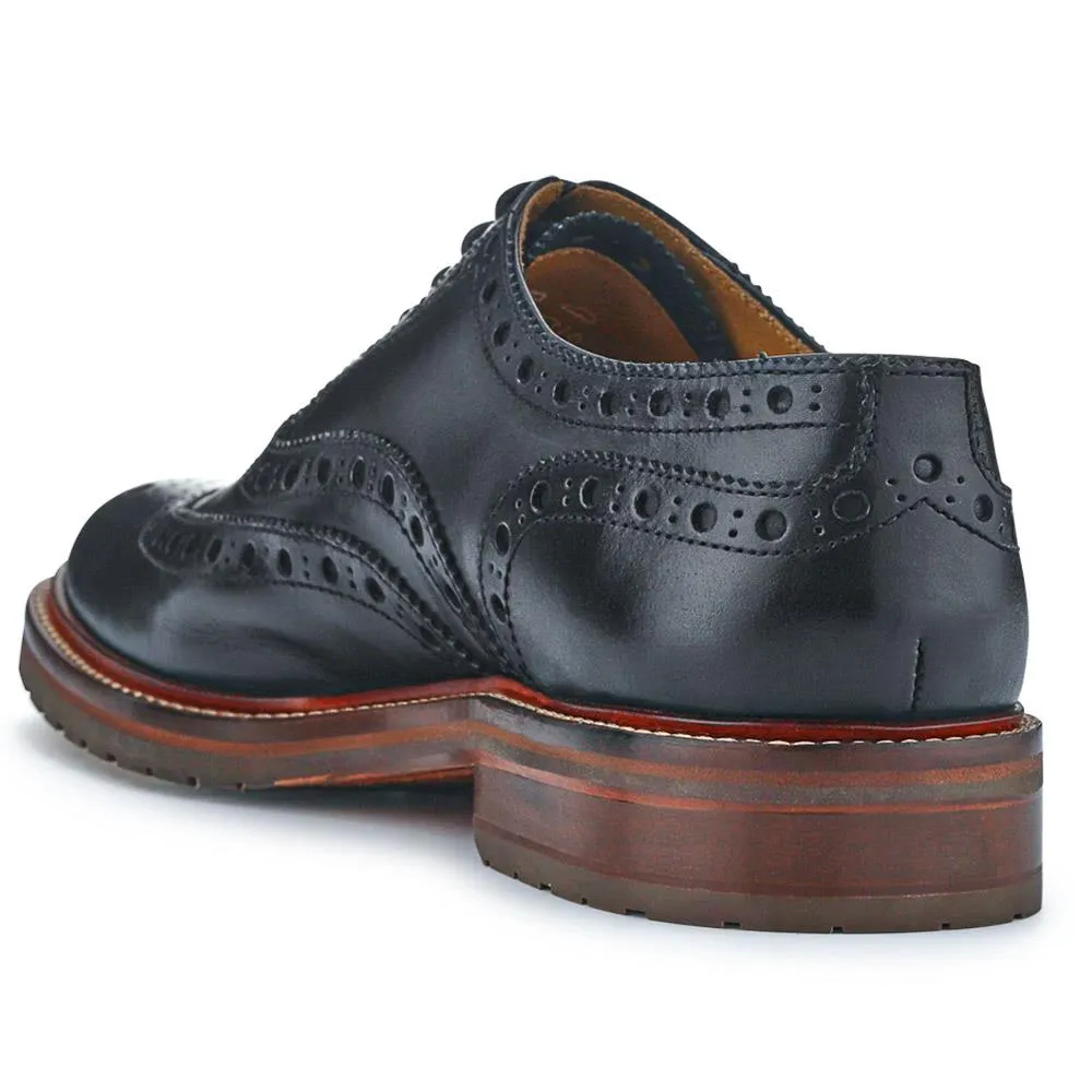 Bertie Oxford Men's Brogues - BERTIE / 319 278 - Black sold by Jones Bootmaker product image thumbnail 3