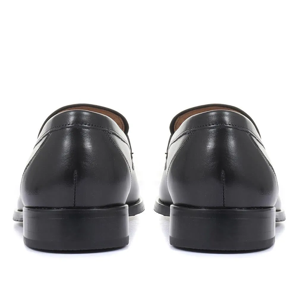 Russell Leather Penny Loafers - RUSSELL / 320 483 - Black sold by Jones Bootmaker product image thumbnail 3