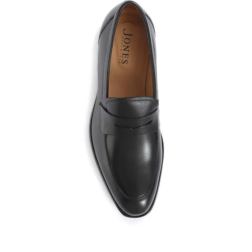 Russell Leather Penny Loafers - RUSSELL / 320 483 - Black sold by Jones Bootmaker product image thumbnail 5