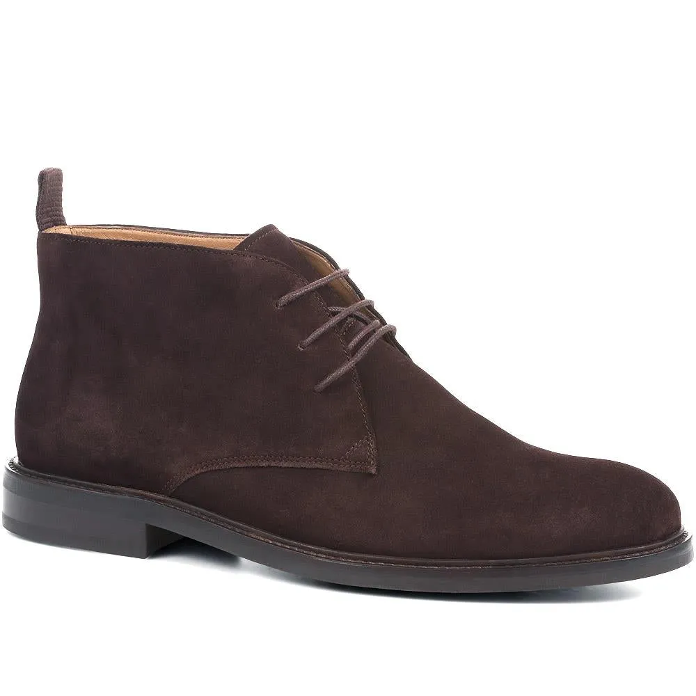 Deacon Suede Chukka Boots - DEACON / 319 224 - Brown Suede sold by Jones Bootmaker product image thumbnail 2