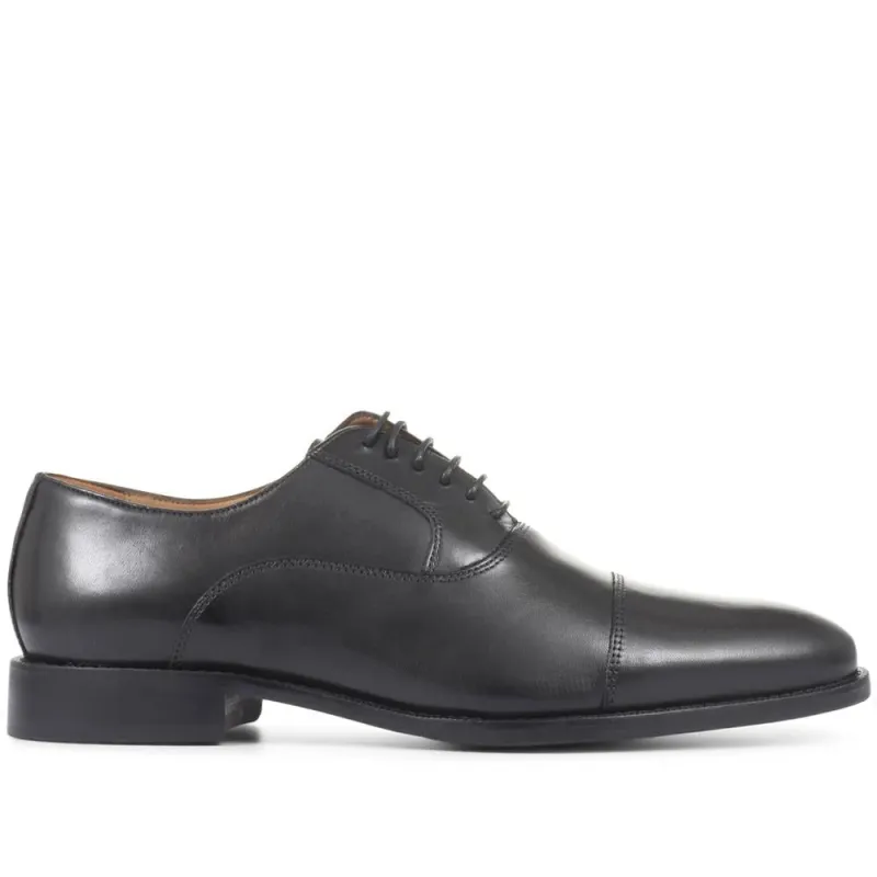 Matthew Leather Oxford Shoes - MATTHEW / 27254362 - Black sold by Jones Bootmaker