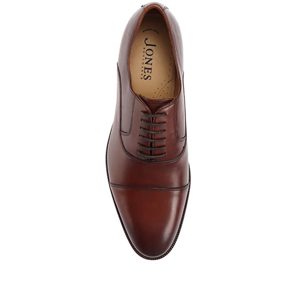 Matthew Leather Oxford Shoes - MATTHEW / 27254362 - Chestnut sold by Jones Bootmaker product image thumbnail 4