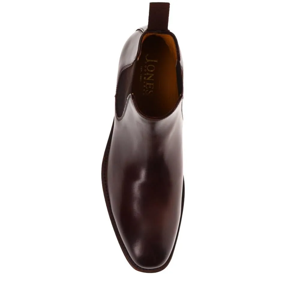Cheltenham Handmade Chelsea Boots - CHELTENHAM / 322 868 - Dark Brown sold by Jones Bootmaker product image thumbnail 4