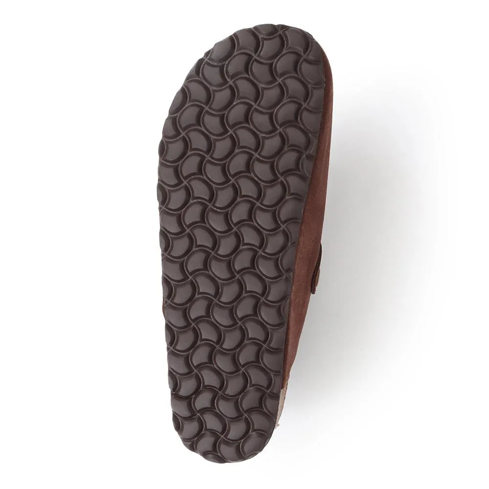 Zaid Suede Slippers - ZAID / 326 027 - Chocolate Suede sold by Jones Bootmaker product image thumbnail 5