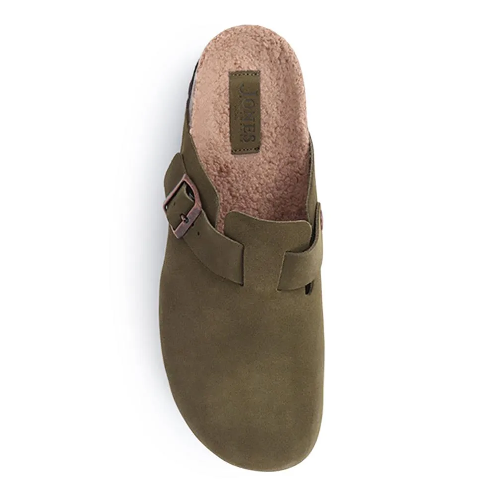 Zaid Suede Slippers - ZAID / 326 027 - Khaki Suede sold by Jones Bootmaker product image thumbnail 4