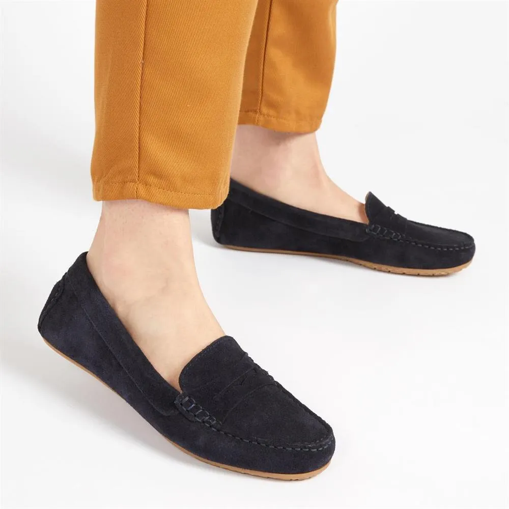 Penelopie Leather Moccasins - PENELOPIE / 322 368 - Navy sold by Jones Bootmaker product image thumbnail 5