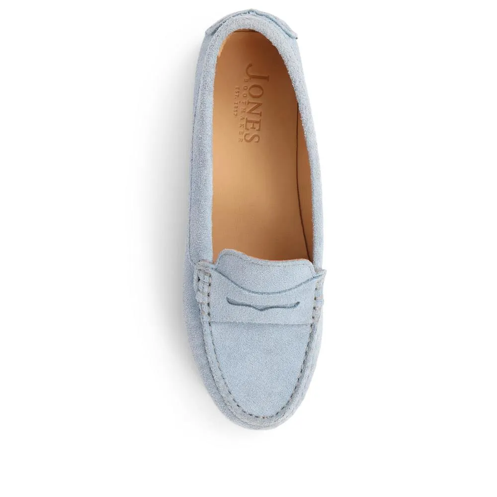 Penelopie Leather Moccasins - PENELOPIE / 322 368 - Pale Blue sold by Jones Bootmaker product image thumbnail 5