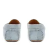 Penelopie Leather Moccasins - PENELOPIE / 322 368 - Pale Blue sold by Jones Bootmaker