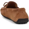 Plymouth Leather Moccasins  - PLYMOUTH / 325 094 - Tan Suede sold by Jones Bootmaker