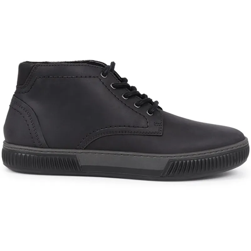 Dorset Leather Chukka Boots  - DORSET / 325 901 - Black sold by Jones Bootmaker