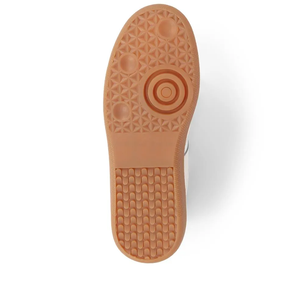 Beatricia Leather Trainers - BEATRICIA / 325 587 - White-Gold sold by Jones Bootmaker product image thumbnail 4