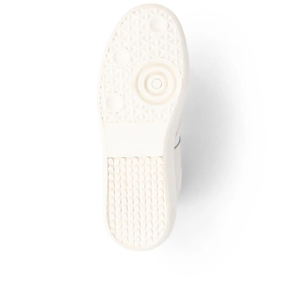 Beatricia Leather Trainers - BEATRICIA / 325 587 - White-Silver sold by Jones Bootmaker product image thumbnail 4