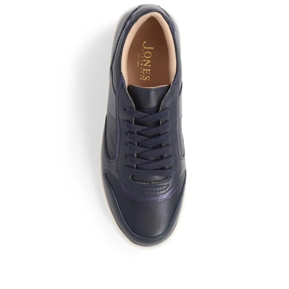 Beatricia Leather Trainers - BEATRICIA / 325 587 - Navy sold by Jones Bootmaker product image thumbnail 5