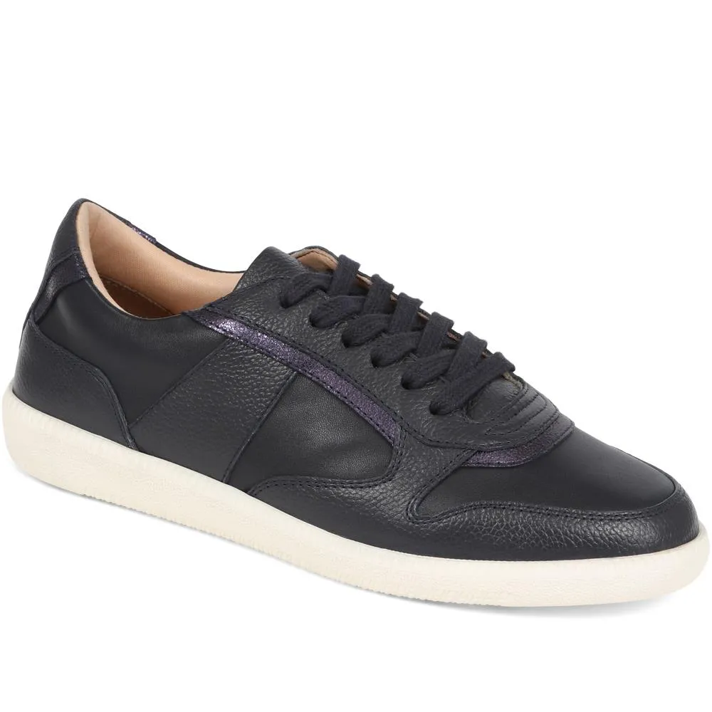 Beatricia Leather Trainers - BEATRICIA / 325 587 - Navy sold by Jones Bootmaker product image thumbnail 2