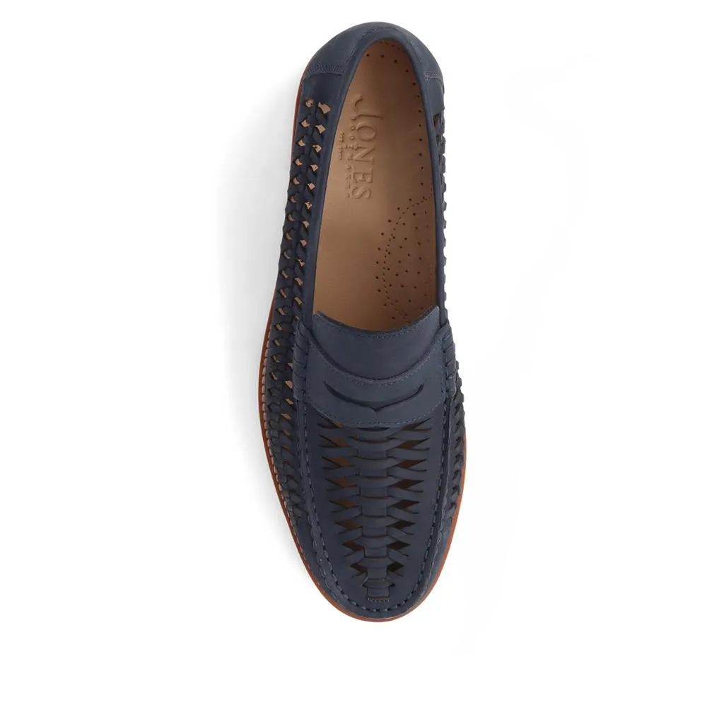Riptide Leather Moccasins - RIPTIDE / 324 973 - Navy Nubuck sold by Jones Bootmaker product image thumbnail 5