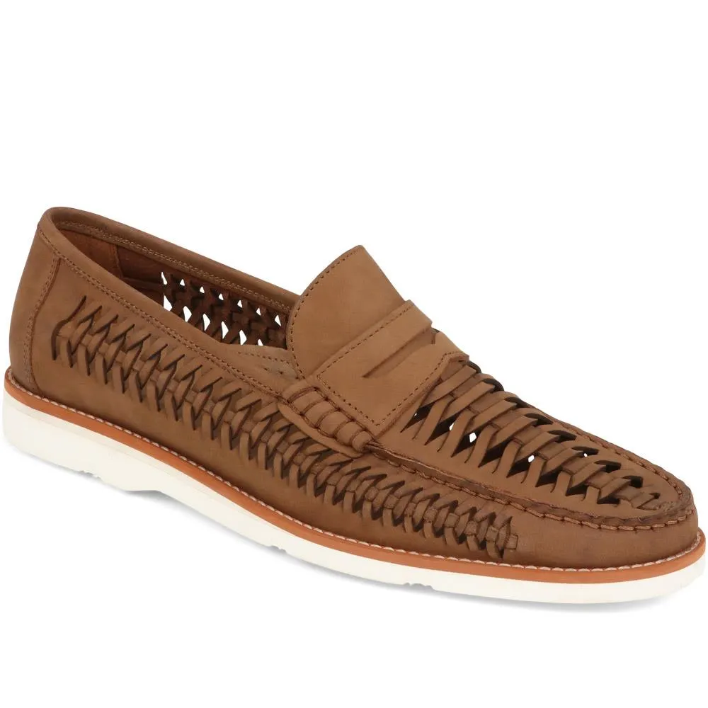 Riptide Leather Moccasins - RIPTIDE / 324 973 - Tan Nubuck sold by Jones Bootmaker product image thumbnail 2