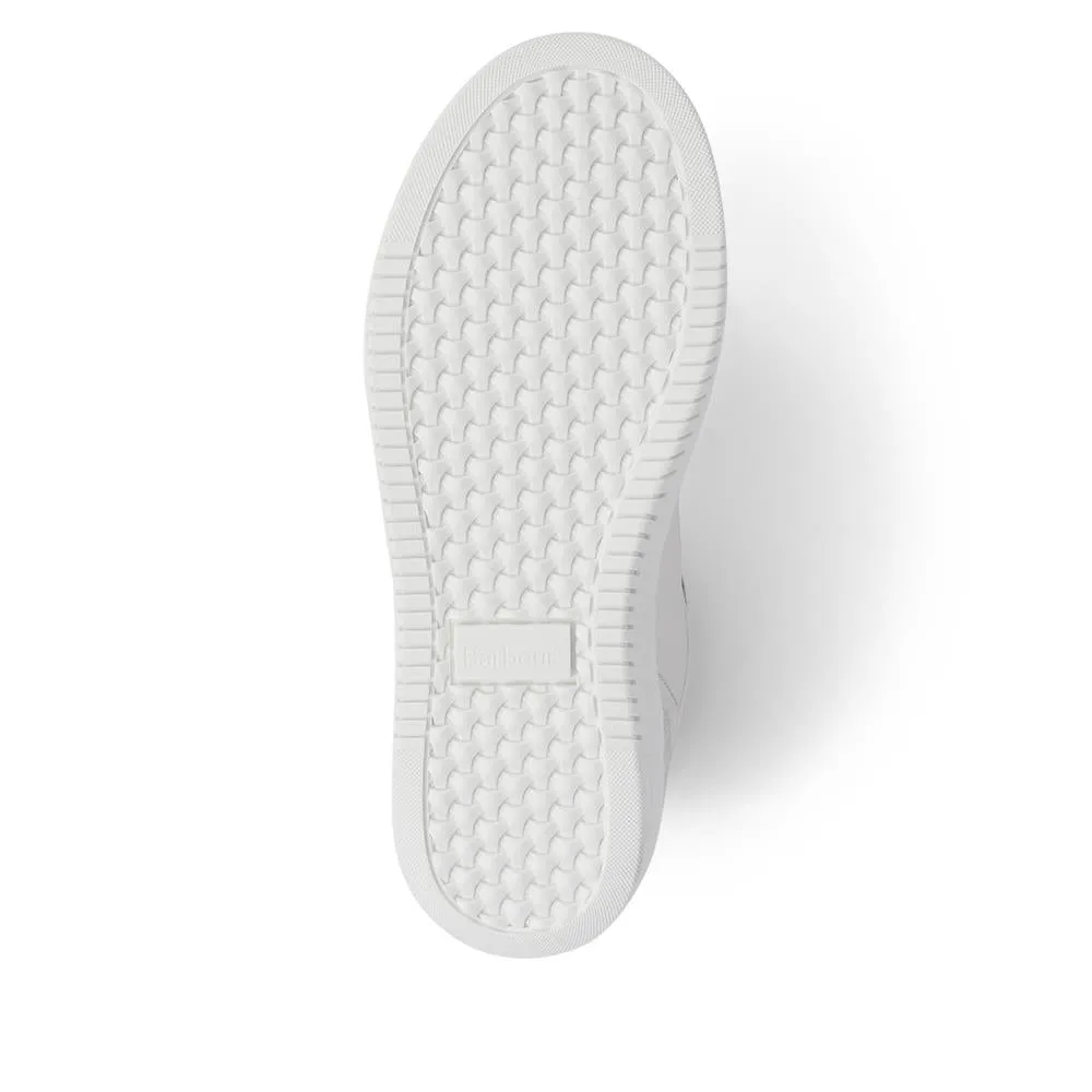 Barbour Leather Trainers - BARBR39511 / 324 824 - White sold by Jones Bootmaker product image thumbnail 4