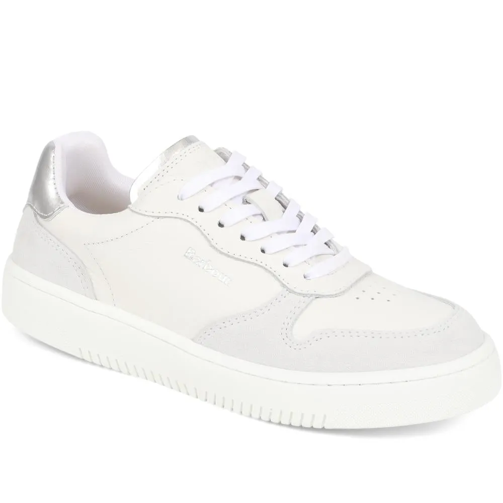Barbour Leather Trainers - BARBR39511 / 324 824 - White sold by Jones Bootmaker product image thumbnail 2