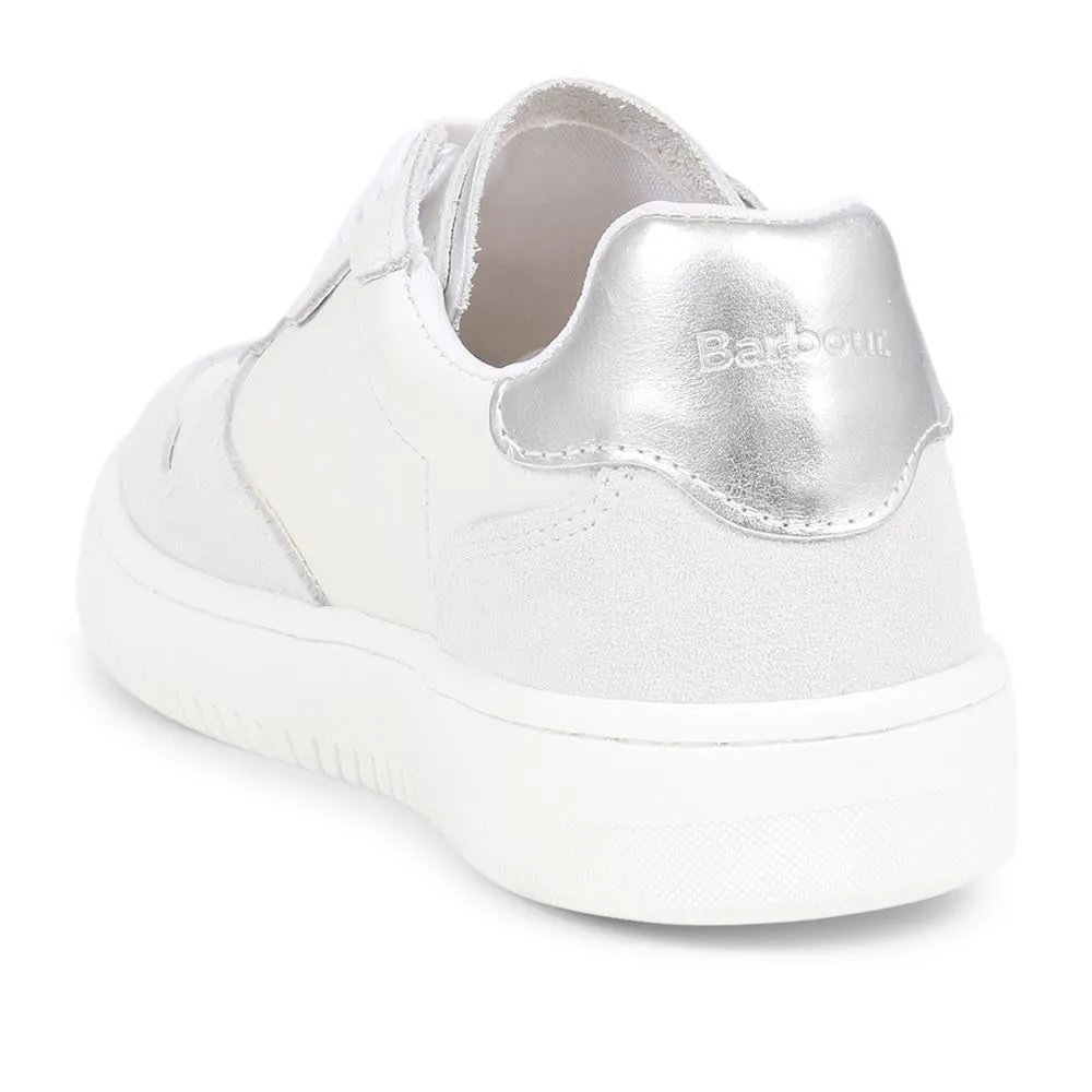 Barbour Leather Trainers - BARBR39511 / 324 824 - White sold by Jones Bootmaker product image thumbnail 3