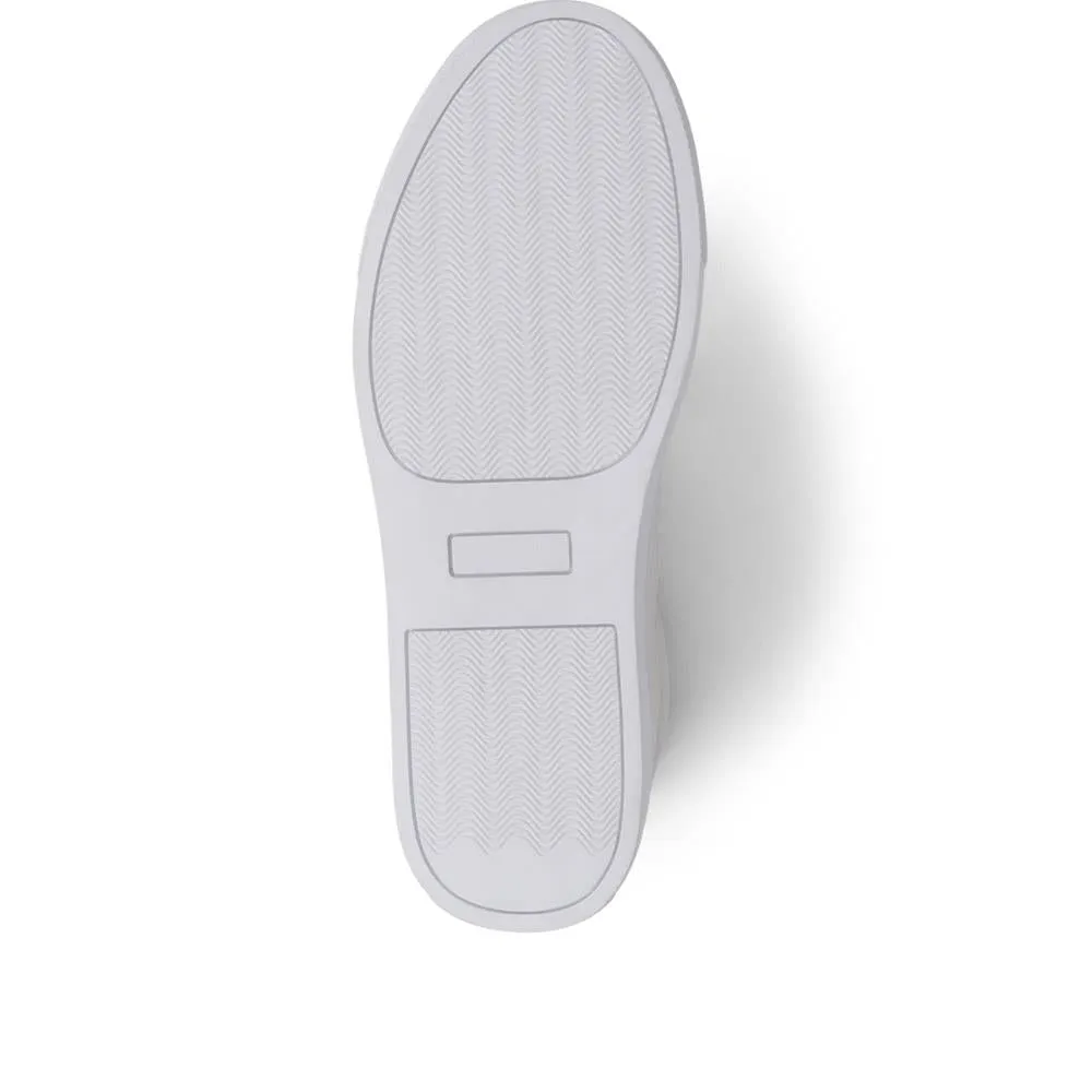 Aspyn Leather Trainers - ASPYN / 325 132 - White-Navy sold by Jones Bootmaker product image thumbnail 4