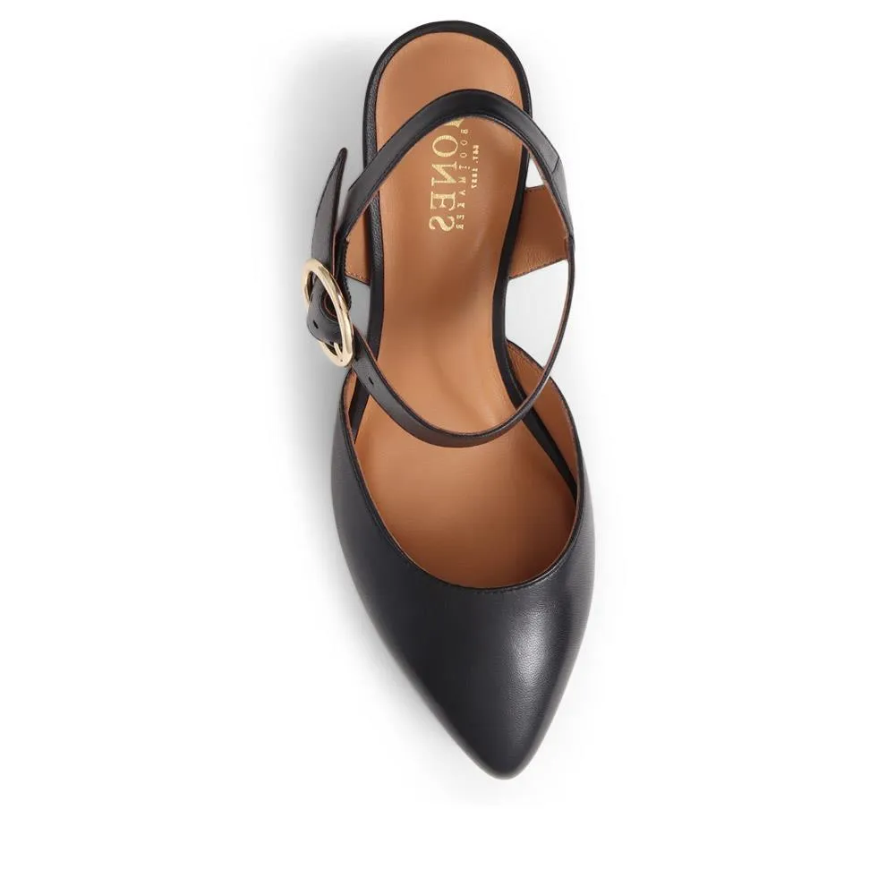 Yohanna Leather Court Shoes - YOHANNA / 325 144 - Black sold by Jones Bootmaker product image thumbnail 5