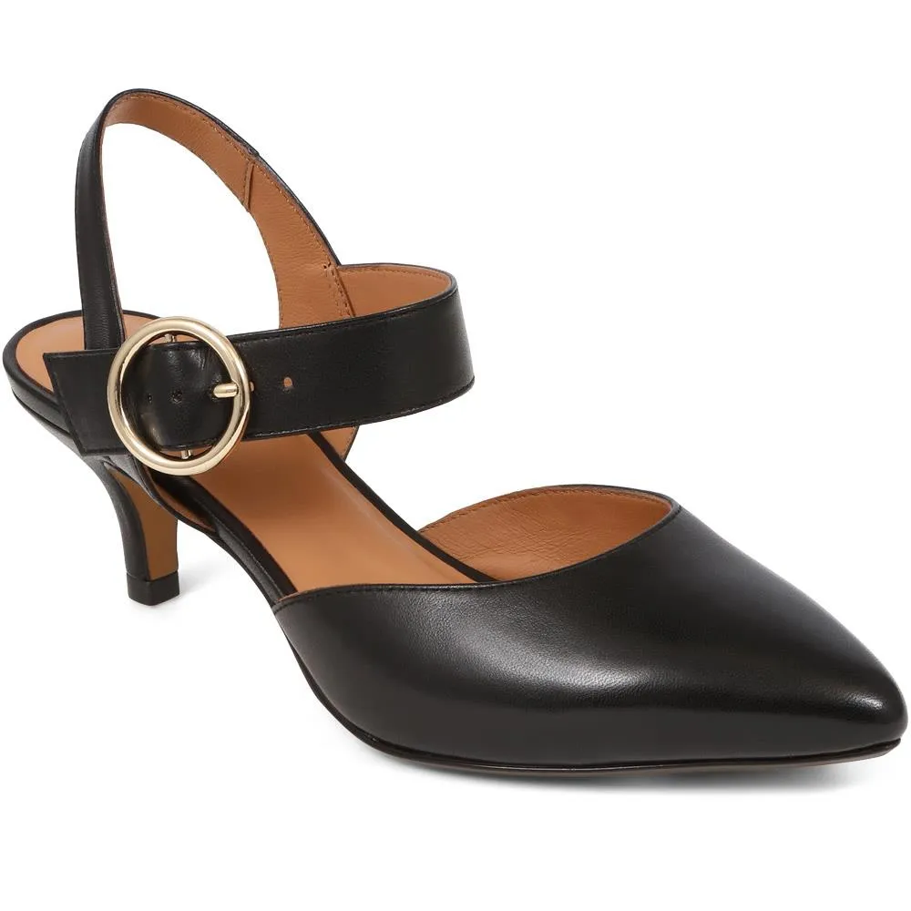 Yohanna Leather Court Shoes - YOHANNA / 325 144 - Black sold by Jones Bootmaker product image thumbnail 2