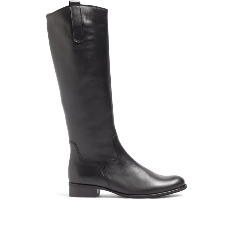 Brook Slim Calf Fit Leather Riding Boots - GAB28507 / 313 145 - Black sold by Jones Bootmaker