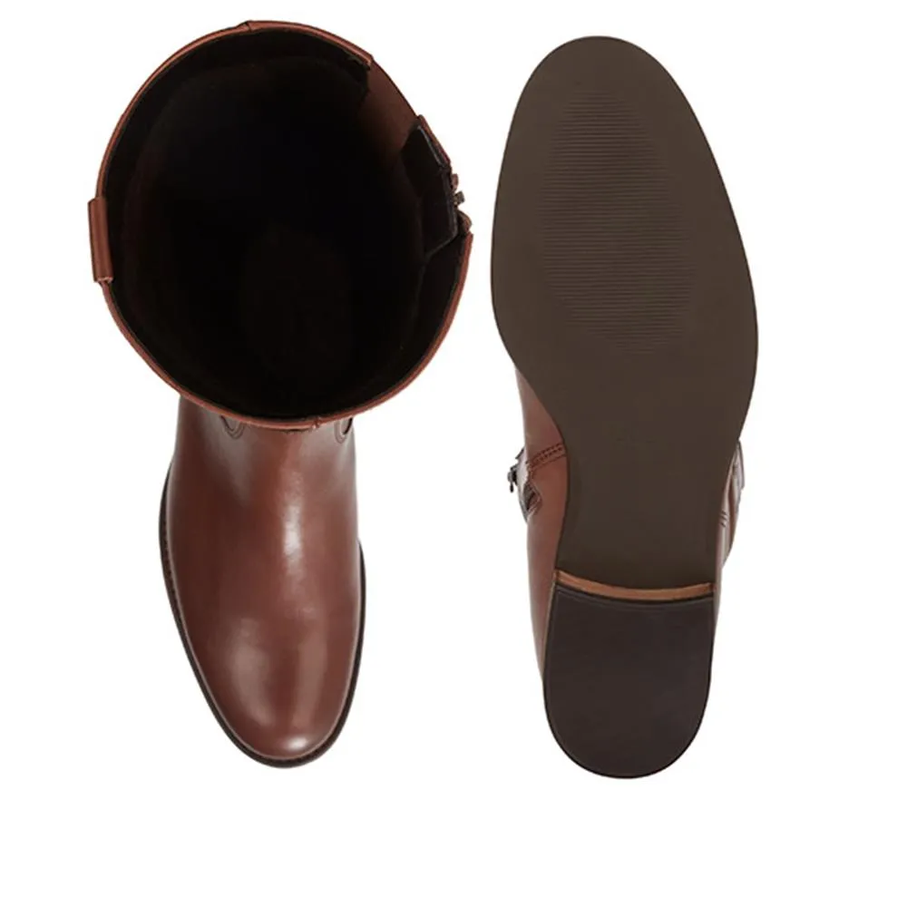 Brook Slim Calf Fit Leather Riding Boots - GAB28507 / 313 145 - Tan sold by Jones Bootmaker product image thumbnail 3