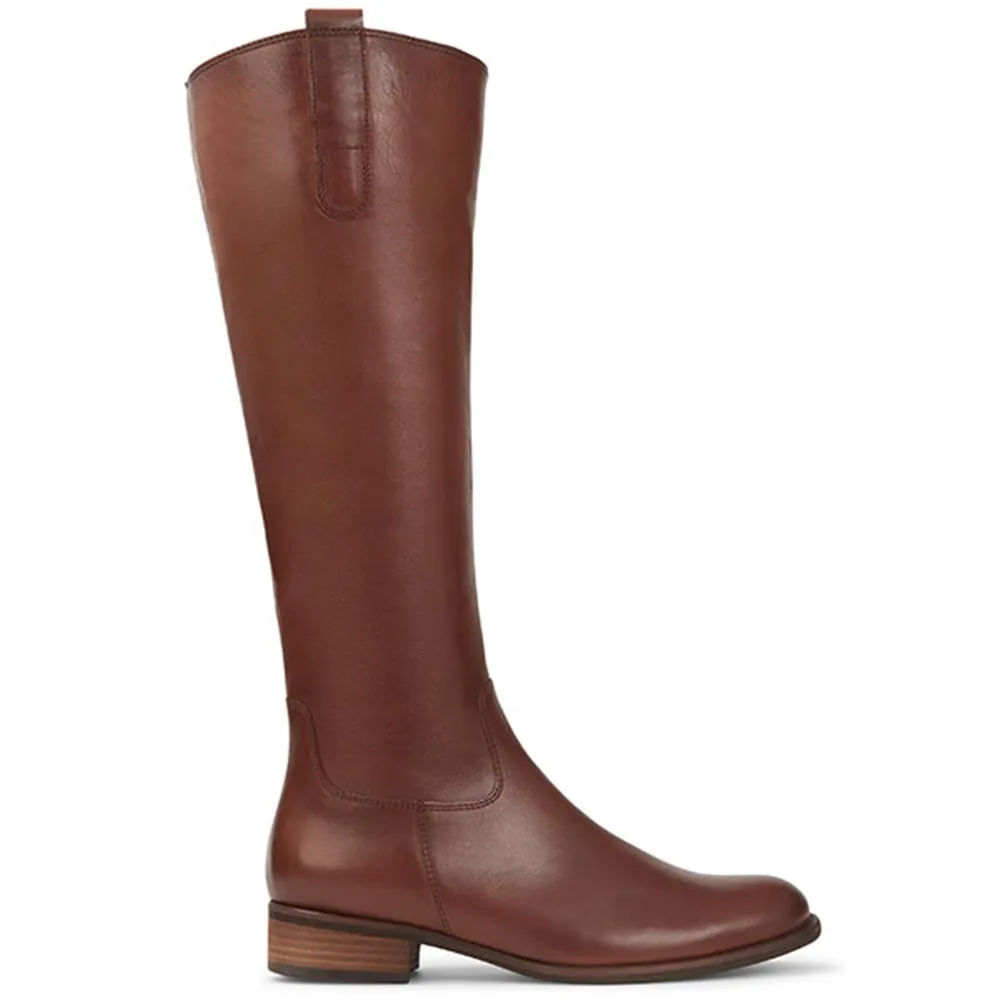 Brook Slim Calf Fit Leather Riding Boots - GAB28507 / 313 145 - Tan sold by Jones Bootmaker