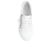 Padova2 Leather Lace-Up Trainers - PADOVA2 / 324 917 - White sold by Jones Bootmaker