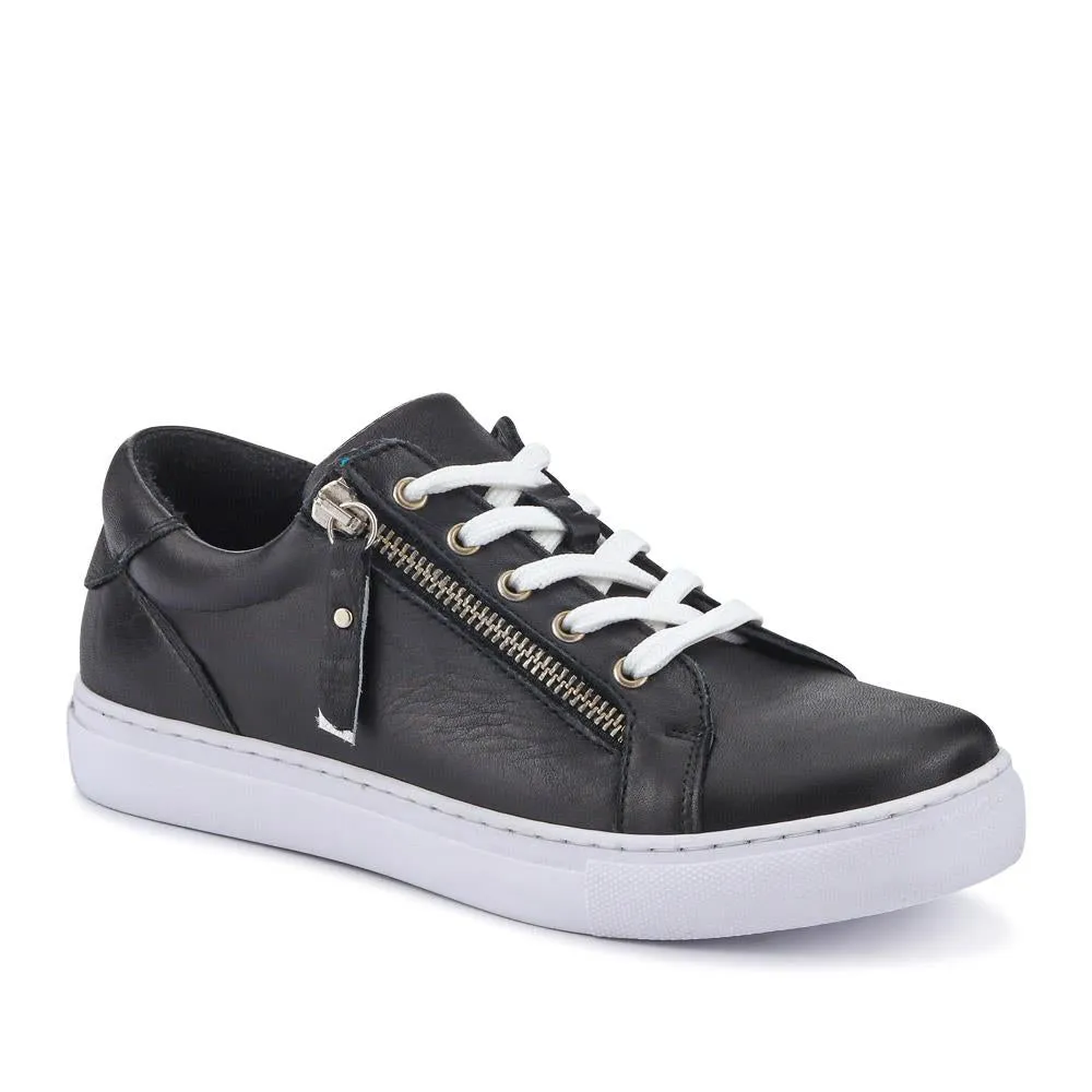 Padova2 Leather Lace-Up Trainers - PADOVA2 / 324 917 - Black sold by Jones Bootmaker product image thumbnail 2