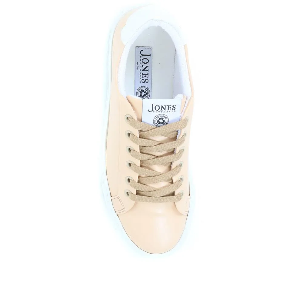 Tillie Apple Leather Trainers - TILLIE / 323 515 - Nude sold by Jones Bootmaker product image thumbnail 4